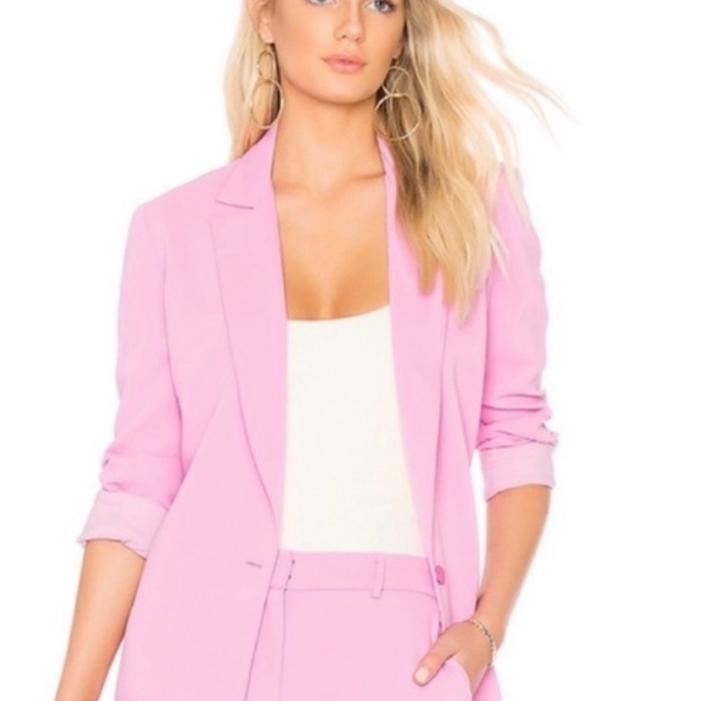 Amanda Uprichard Pink Blazer